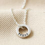 Personalised Sterling Silver 'Family' Bead Necklace, thumbnail 7 of 11