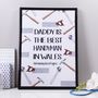 Personalised 'Daddy Is The Best Handyman' Print, thumbnail 4 of 9
