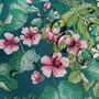 Cottage Garden Teal Water Resistant Outdoor Tablecloth, thumbnail 6 of 6