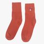 Women's Toadstools Embroidered Cotton Ankle Socks Five Pack, thumbnail 4 of 7