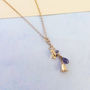 Bluebell Necklace With Iolite, thumbnail 1 of 2