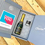 Non Alcoholic Sparkling Wine And Candle Gift Set, thumbnail 1 of 2