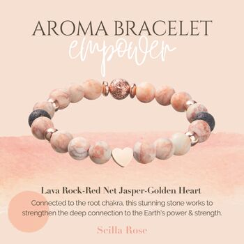 Crystal Aroma Bracelet, Birthdays, Wellness Gift, 6 of 12