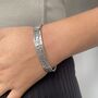 Sterling Silver Cuff Bangle Jewellery With Meaning, thumbnail 2 of 9