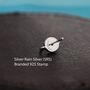 Blue Opal Planet Stud Earrings In Sterling Silver, thumbnail 5 of 10