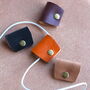 Personalised Leather Cable Wrap, thumbnail 3 of 7
