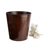 Leather Waste Paper Bin, thumbnail 5 of 5
