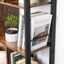 Four Tier Bookcase Industrial Style Storage Unit, thumbnail 5 of 11