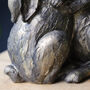 Rabbits Hugging Ornament, thumbnail 3 of 5