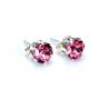 Birthstone Silver Stud Earrings, thumbnail 4 of 9