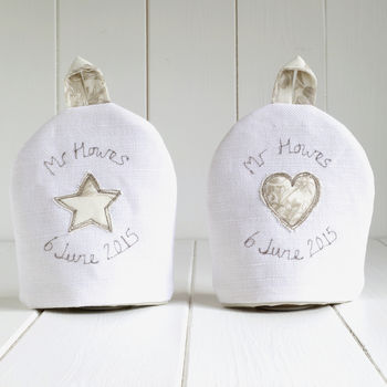 Personalised Mr And Mr Egg Cosies Gift, 6 of 11