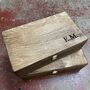 Carved Initials Personalised Memory Box, thumbnail 3 of 9