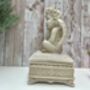Ivory Angel Cherub Jewellery Keepsake Box, thumbnail 4 of 9