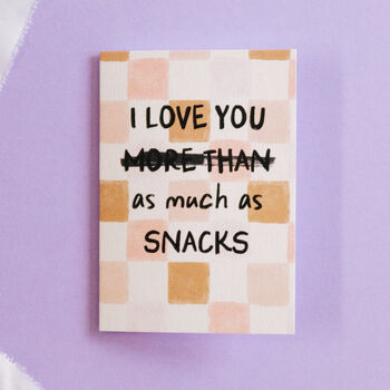 Funny Snack Card, 5 of 6