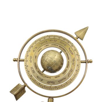Personalised 10' Bronze Armillary Sphere With Arrow, 10 of 12