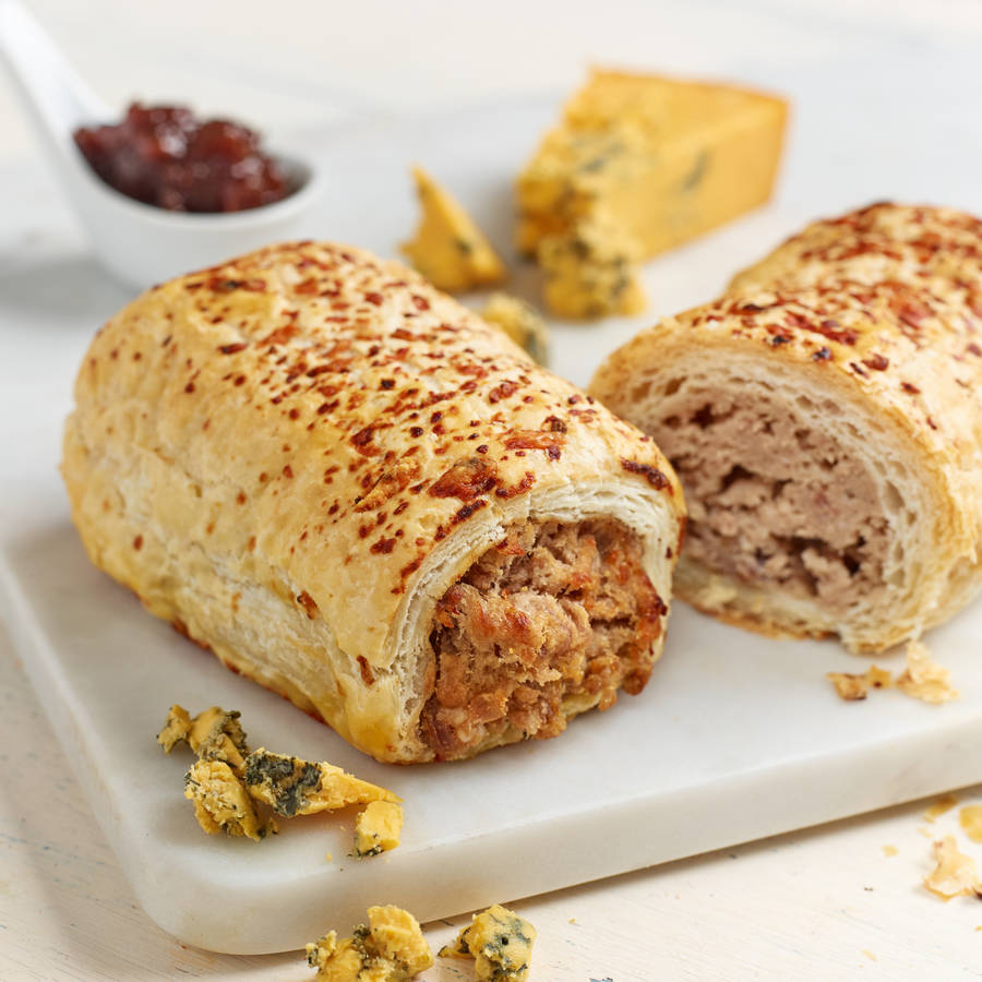 16 gourmet sausage rolls by coopers gourmet foods