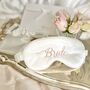 Personalised Silk Sleep Mask With Matching Pouch, thumbnail 1 of 10