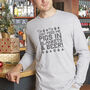 Pigs In Blankets Men's Long Sleeved Christmas T Shirt, thumbnail 1 of 7