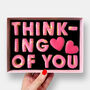 Thinking Of You Letterbox Message Cookies Pink, thumbnail 1 of 7