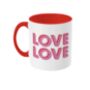 Love Love Mug Two Toned, thumbnail 2 of 2