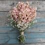 Wedding Dried Flower Bouquet Boho Pink Cloud, thumbnail 2 of 3