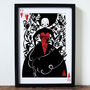 Queen Of Hearts A3 Art Print, thumbnail 1 of 2
