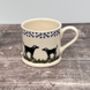 Black Labrador Dog Mug, thumbnail 1 of 3