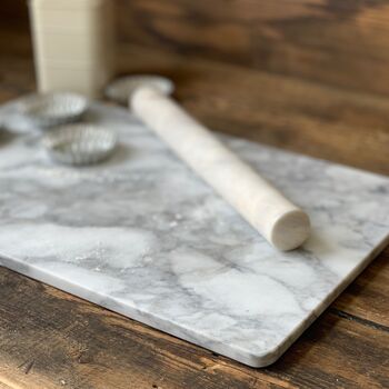 Marble Large Pastry Board 60cm X 40cm Two Colours, 8 of 8