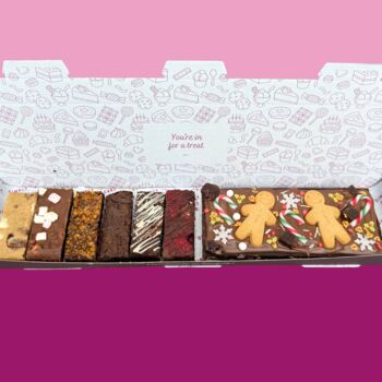 Vegan Christmas Sharing Brownie, 4 of 9