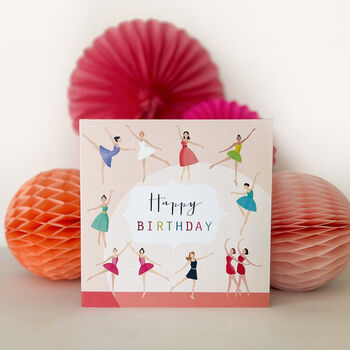 Ballet Happy Birthday Card, 5 of 5