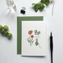 Garden Things Hand Illustrated Notecard Set, thumbnail 3 of 5