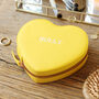 Personalised Initials Heart Travel Jewellery Case, thumbnail 2 of 11