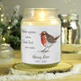 Robins Appear Memorial French Vanilla Candle, thumbnail 4 of 8