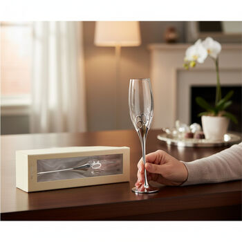 60th Birthday Champagne Flute – Elegant Gift In Presentation Box, 5 of 6