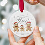 Personalised Family First Christmas Ornament 2025, thumbnail 1 of 7