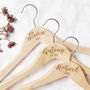 Wooden Personalised Best Man Hanger, thumbnail 1 of 5