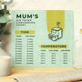 Personalised Mum's Air Fryer Chart Chopping Board, thumbnail 1 of 2