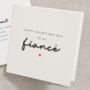 Cute Fiancé Valentines Day Card, thumbnail 1 of 2