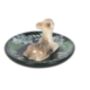 Ceramic Green Fawn Trinket Dish, thumbnail 4 of 4