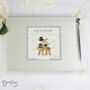 Personalised Boofle Wedding Hardback Guest Book And Pen, thumbnail 2 of 6