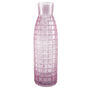 49cm Tall Pink Square Glass Vase, thumbnail 2 of 4