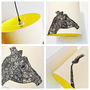 Giraffe Drum Lampshade Mix And Match, thumbnail 4 of 11