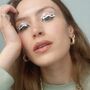 18 K Gold Plated Vintage Inspired Portobello Mini Hoop, thumbnail 6 of 8