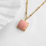 Pink Rhodochrosite Necklace, thumbnail 1 of 5