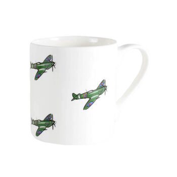 Spitfire Illustration Fine Bone China Mug, 2 of 3