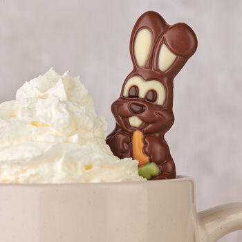 Strawberry Easter Bunny Hot Chocolate Spoon, 4 of 6