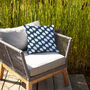 Beech Leaf Outdoor Cushion For Garden Furniture, thumbnail 4 of 8