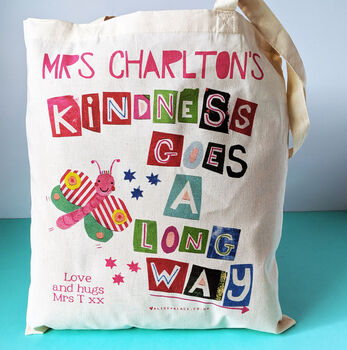 Personalised Teaching Kindness Bag, 2 of 5
