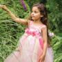 Personalised Summer Fairy Dress With Wand, thumbnail 1 of 7