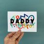 Vibrant Squiggle 90's Daddy Keeping It Cool Since… Card, thumbnail 4 of 4